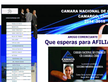 Tablet Screenshot of canacocamargo.com